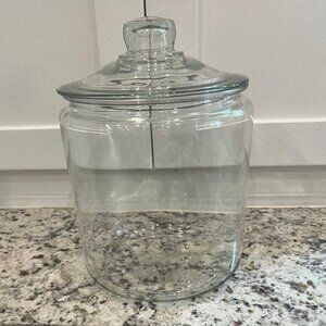 Large Glass Canister